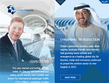 Tablet Screenshot of dubaiairportsreview.com